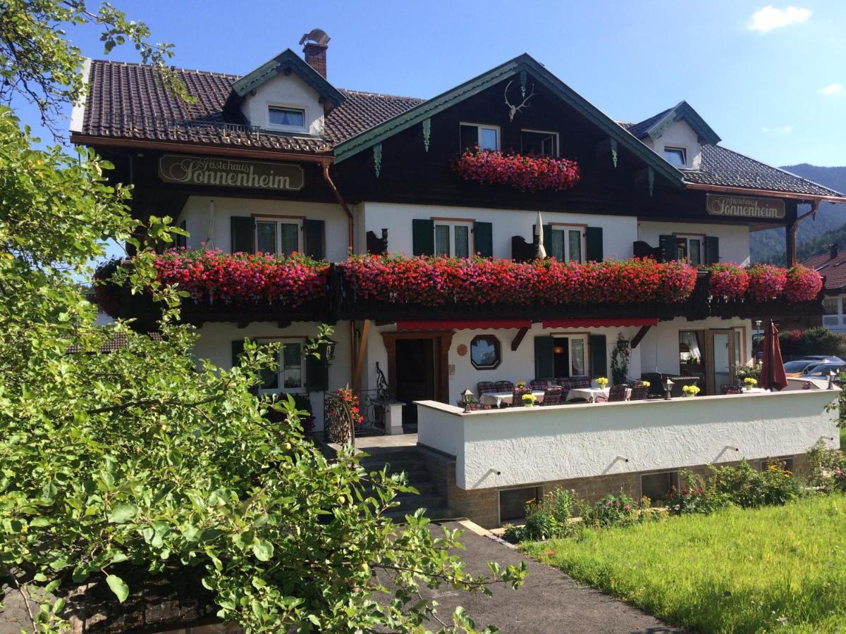 Gastehaus Sonnenheim Hotel Mittenwald Exterior foto